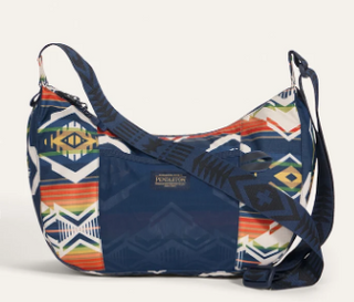 Creekside Navy Explorer Crescent  Bag