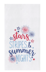Star, Stripes and Summer Nights Dish Towel
