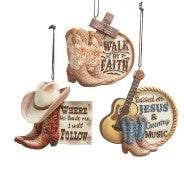 Western Faith Ornament