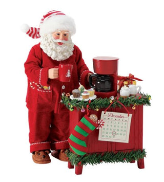 But First Coffee Santa