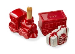 Train Toothpick Holder/ Salt & Pepper Set