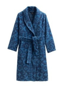Pendleton Women's Navy Blue Ridge Bathrobe