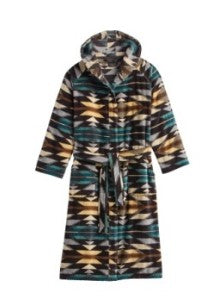 Pendleton Charcoal Wyeth Trail Bathrobe
