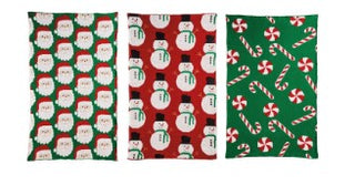 Knit Christmas Dish Towel