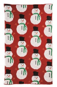 Knit Christmas Dish Towel