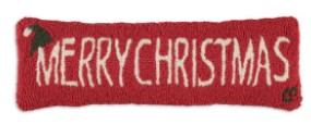 Merry Christmas Wool Pillow