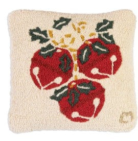 Holiday Bell Wool Pillow