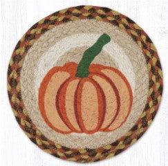Thankful Pumpkin  10" Capitol Earth Mat