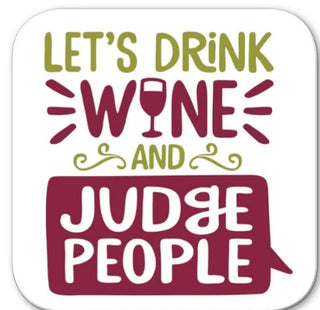 Drink and Judge  Coasters