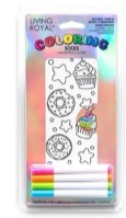 Cupcake Coloring Socks