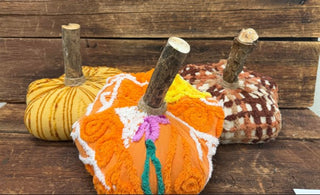 Round 6 Panel XL Vintage  Pumpkin