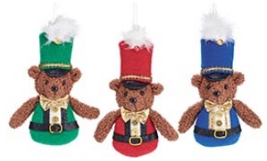 Bear Nutcracker Ornament