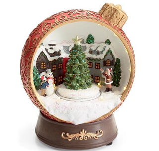 Light Up Musical Shelf Sitter Ornament