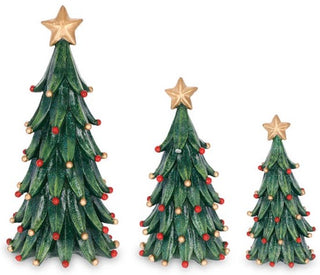 Decorated Red & Gold Ball Christmas Tree