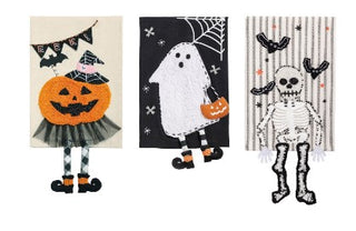 Halloween Dangle Leg Dish Towel