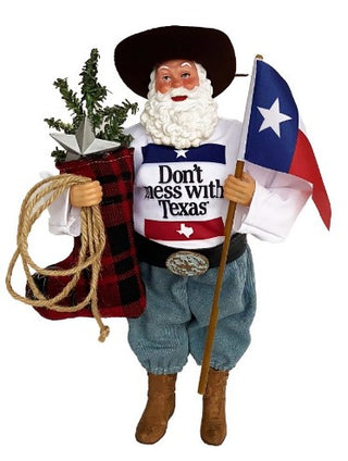 Don't Mess with Texas Santa 12"