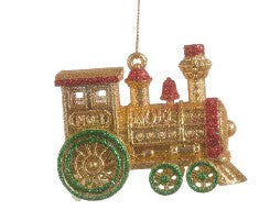 Traditional Train Ornament 3.5"