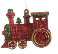 Traditional Train Ornament 3.5"