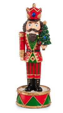 11.5" Animated Musical Nutcracker