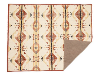 Sacred Mesa Medallion Knitted Throw