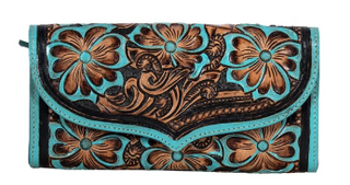 Flower Crest Ridge Wallet