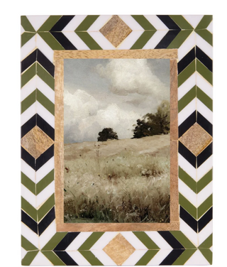 Rey Geometric Photo Frame 4x6