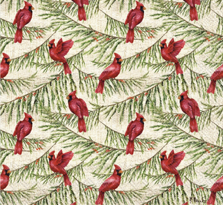 Cardinal Pines (Beverage Napkin)
