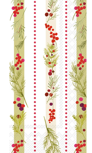 Merry and Bright Stripes (Guest Towel)