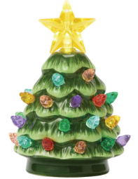 Lighted Ceramic Christmas Tree