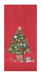 Holiday Tree Dish Towel
