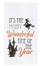 Halloween Time Of Year Dish Towel