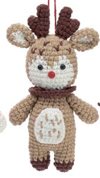 Crochet Christmas Character Ornament