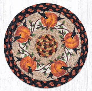 Pumpkin Crow 10" Capitol Earth Mat