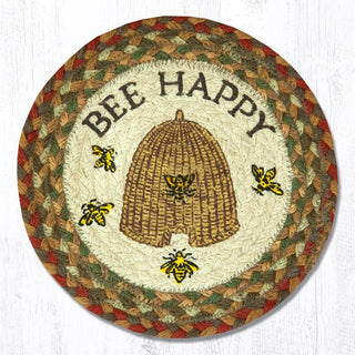 Bee Happy 10" Capitol Earth Mat