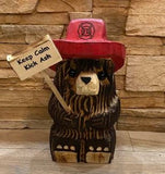 Bear Firefighter 9"