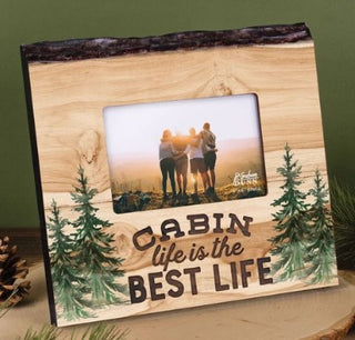 Cabin Life Is The Best Life Frame