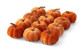 Velvet Mini Pumpkins (2.25")