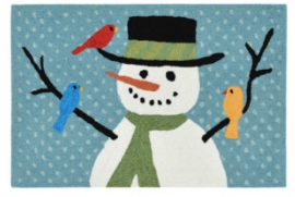 Snowman and Friends Indoor/Outdoor Rug