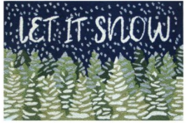 Let It Snow Indoor/Outdoor Rug