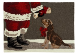 Good Dog Christmas Indoor/Outdoor Rug