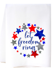 Let Freedom Ring Dish Towel