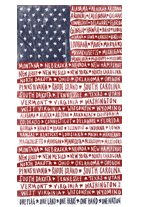 One Flag One Nation (Guest Towel)