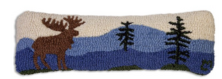 Mountain Moose Wool Pillow