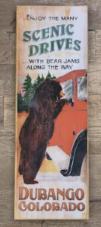 "Bear Jams" Sign (PP-931)