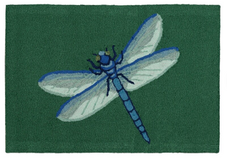 Garden Dragonfly Indoor/Outdoor Rug