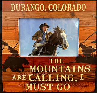 The Mountains Are Calling 4x6 Picture Frame