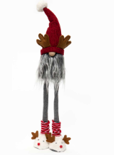 Standing Gnome with Antlers 25"