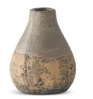 Ceramic Pot w/ Glazed Top
