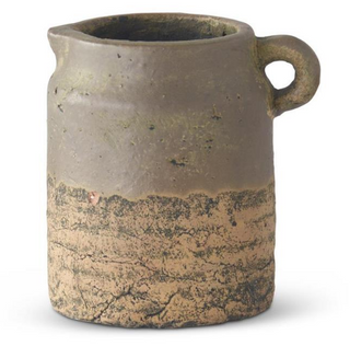 Ceramic Pot w/ Glazed Top