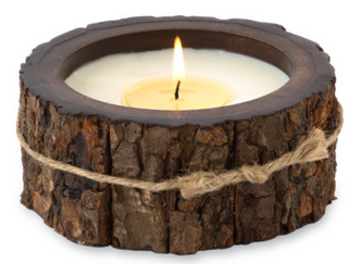 Tree Bark Candle (Small)
